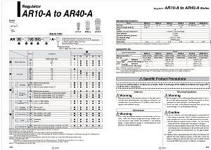 Bộ điều áp khí nén SMC AR30-03-D